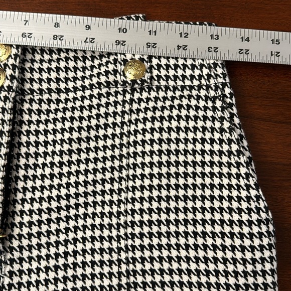 Derek Lam 10 Crosby Flared Houndstooth Pants - Picture 12 of 15